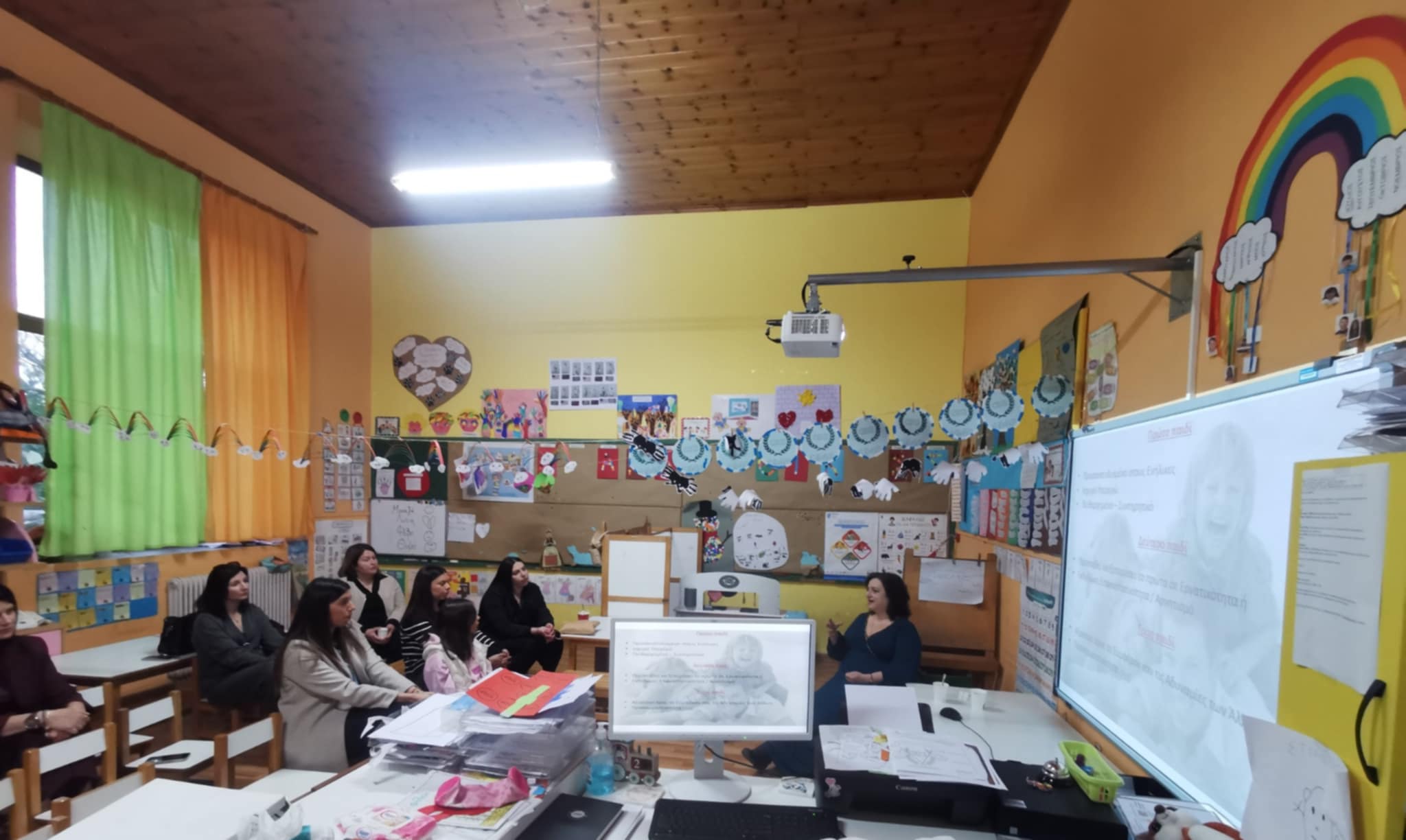Ομιλία σε γονείς και εκπαιδευτικούς του Νηπιαγωγείου Γερακίου